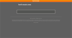 Desktop Screenshot of lord-music.com